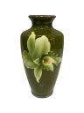 【中古】七宝焼き◆壷・花瓶/GRN【インテリア小物・日用雑貨】