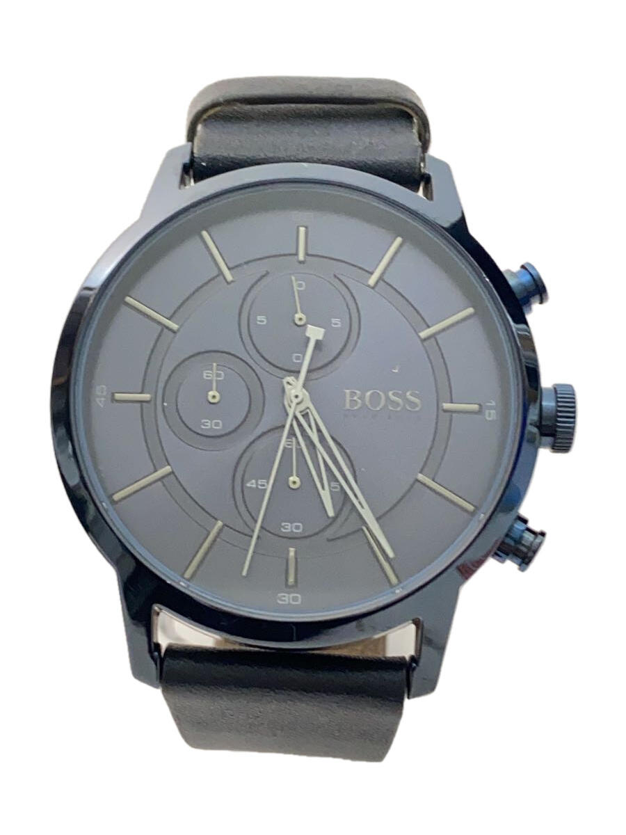 【中古】HUGO BOSS◆クォーツ腕時計/