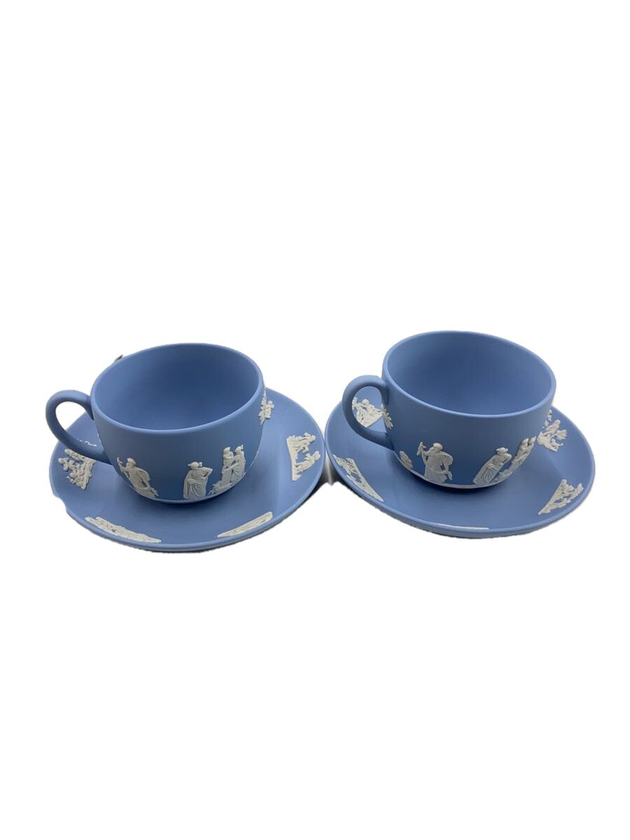 【中古】WEDGWOOD◆カップ&ソーサー/2点セット/BLU【キッチン用品】