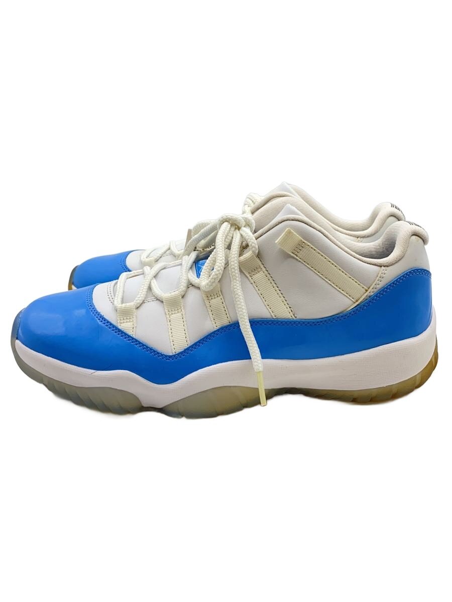NIKE◆AIR JORDAN 11 RETRO LOW/エアジョーダンレトロロー/ホワイト/528895-106/27cm/