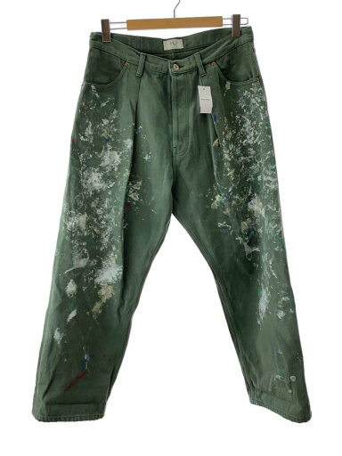 【中古】HERILL◆ボトム/3/コットン/KHK/22-030-HL-8070-1【メンズウェア】 【中古】HERILL◆ボトム/3/コットン/KHK/22-030-HL-8070-1【メンズウェア】