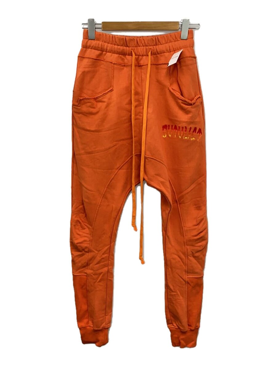 楽天2nd STREET 楽天市場店【中古】CVTVLIST◆FIRE USUAL PANTS/スウェットパンツ/0/コットン/オレンジ/240109RF03//【メンズウェア】