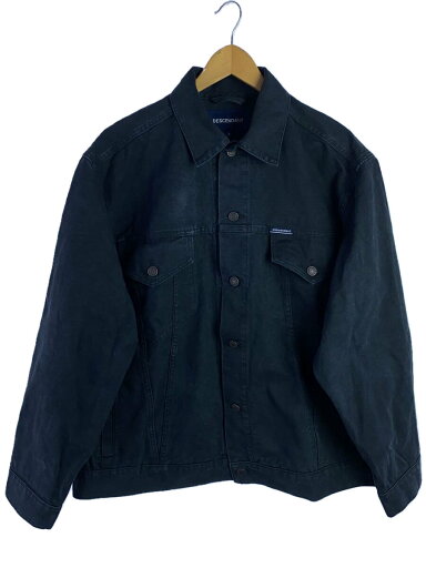 【中古】DESCENDANT◆DUCK JACKET/Gジャン/3/コットン/BLK/242WDS-JKM04【メンズウェア】 【中古】DESCENDANT◆DUCK JACKET/Gジャン/3/コットン/BLK/242WDS-JKM04【メンズウェア】