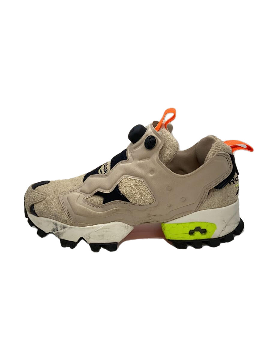 【中古】Reebok◆INSTAPUMP FURY TRAIL/ローカットスニーカー/26.5cm/BEG/EG3576【シューズ】