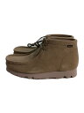 【中古】Clarks◆Wallabee GTX/チャッカブーツ/US9/BEG/ゴアテックス/61667598//【シューズ】