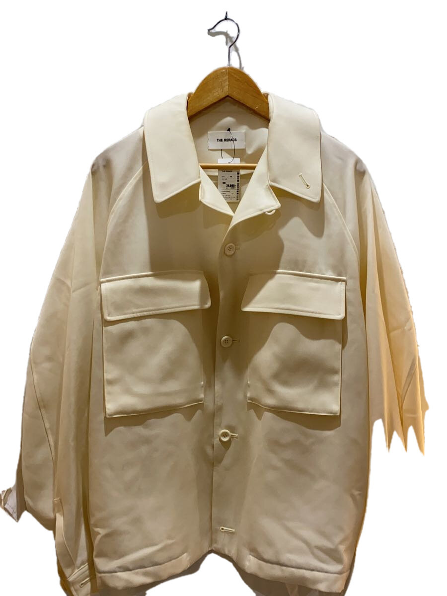 【中古】THE RERACS◆ブルゾン/48/ウール/アイボリー/22ss-rebl-311-ssp【メンズウェア】