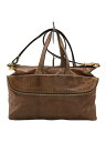 【中古】FENDI◆ショルダーバッグ/レザー/BRW//【バッグ】