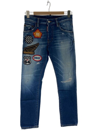 【中古】DSQUARED2◆SKATER JEAN/スキニーパンツ/42/デニム/IDG/S74LB0721【メンズウェア】 【中古】DSQUARED2◆SKATER JEAN/スキニーパンツ/42/デニム/IDG/S74LB0721【メンズウェア】