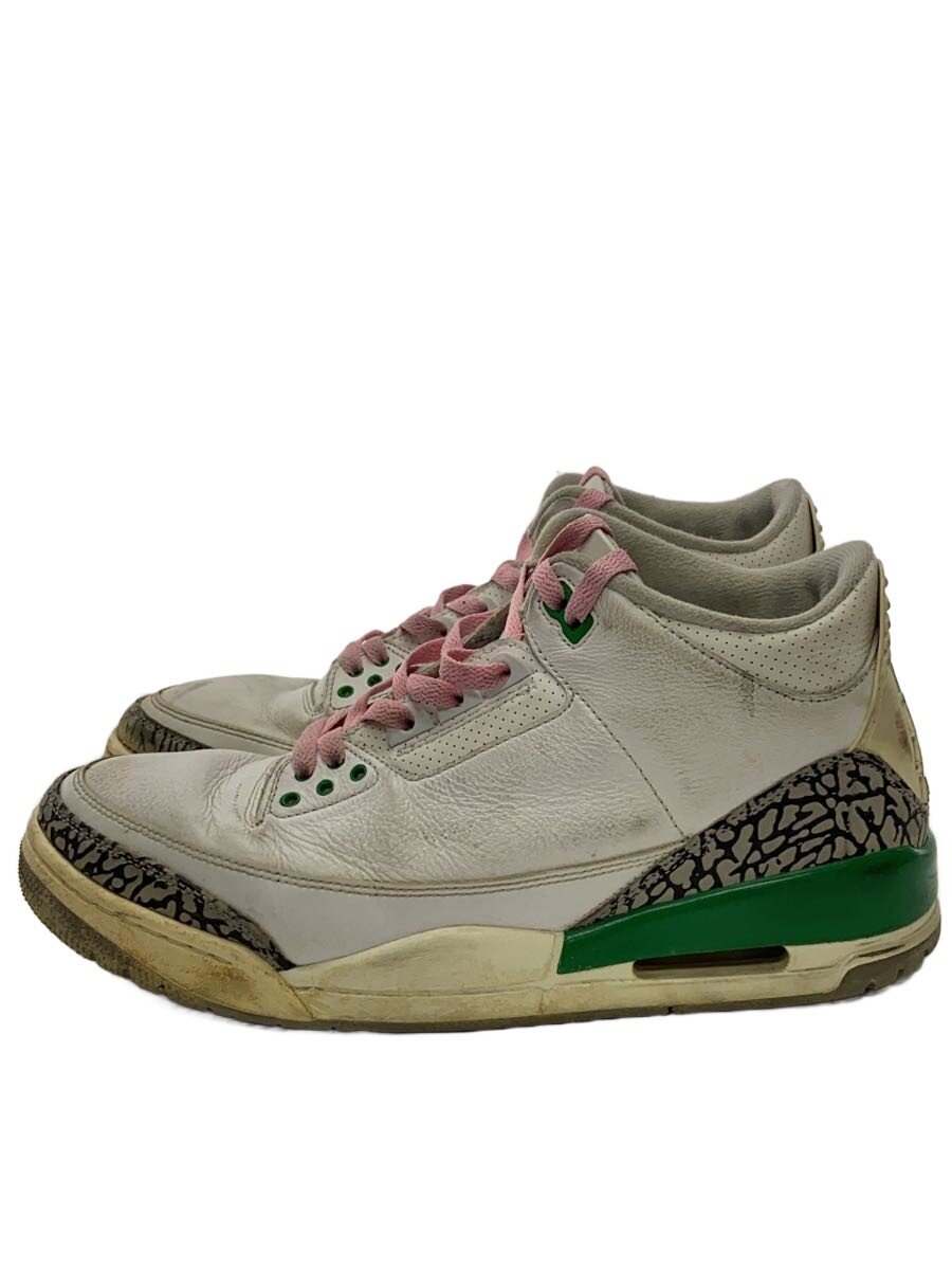 NIKE◆AIR JORDAN 3 RETRO_エアジョーダン 3 レトロ/28.5cm/WHT/CK9246-136//