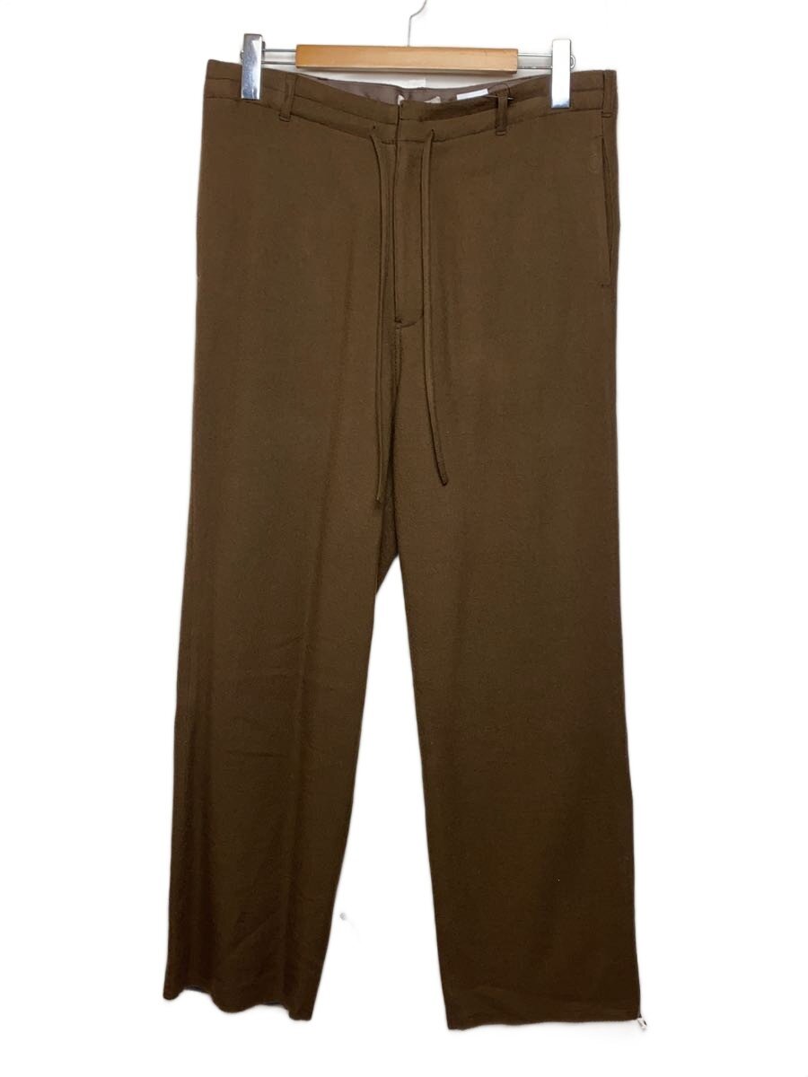 【中古】AURALEE◆SELVEDGE WOOL VIYELLA PANTS/4/ウール/BRW/A7AP02SV【メンズウェア】