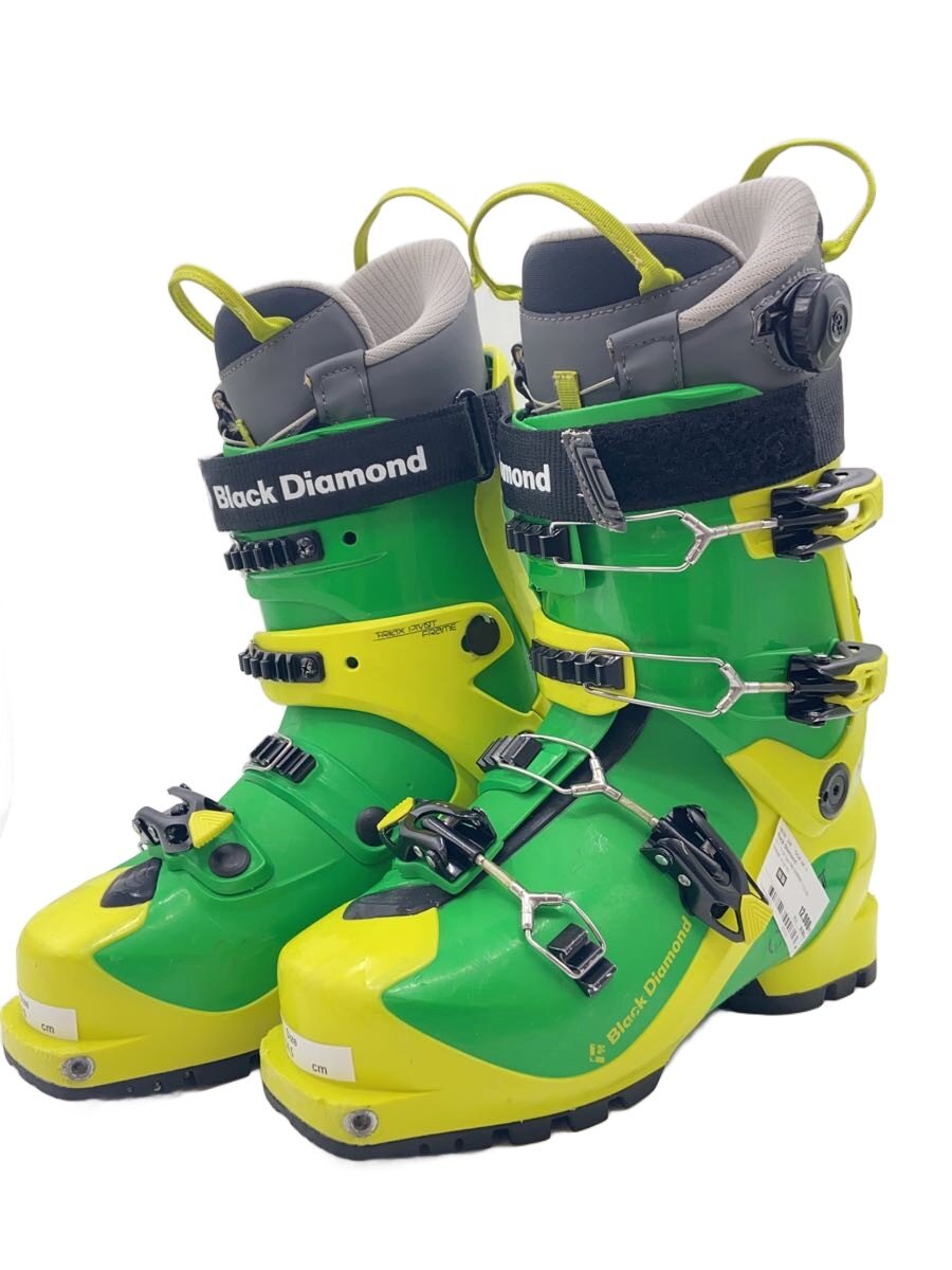 【中古】Black Diamond◆スキーブーツ/24.5cm/GRN/QUADRANT FLEX120【スポーツ】