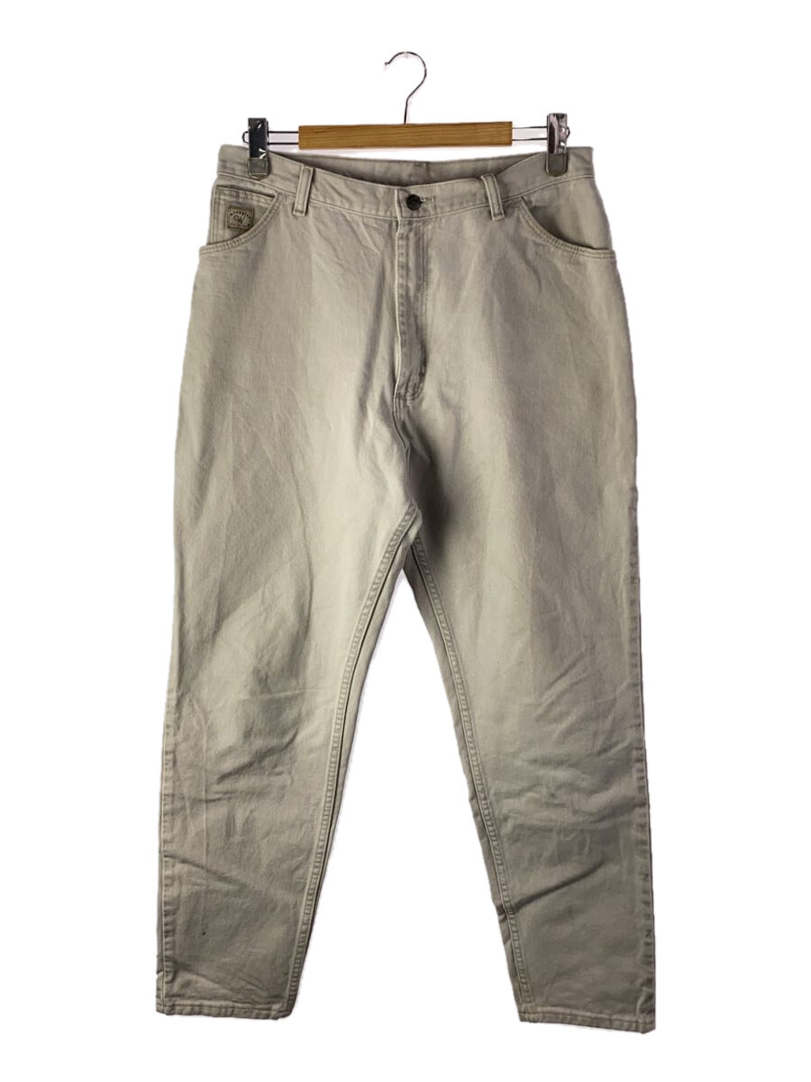 【中古】WRANGLER◆ボトム/デニム/ホワイト/無地/MSR01SG【メンズウェア】