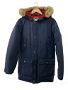 【中古】Woolrich◆ダウンジャケット/XS/コットン/NVY/16107【メンズウェア】
