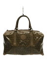 【中古】FENDI◆ズッカ柄/オールド/ボストンバッグ/PVC/ブラウン/総柄【バッグ】