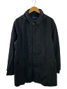 【中古】POLO RALPH LAUREN◆コート/M/ポリエステル/BLK/無地【メンズウェア】