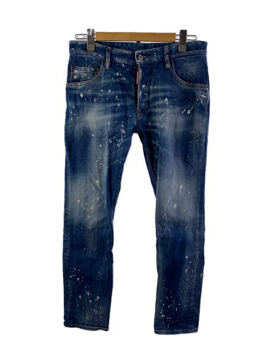 【中古】DSQUARED2◆Spots Wash Skater Jeans/48/コットン/IDG【メンズウェア】 【中古】DSQUARED2◆Spots Wash Skater Jeans/48/コットン/IDG【メンズウェア】
