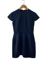 【中古】YOKO CHAN◆半袖ワンピース/38/ポリエステル/NVY/無地/ED-316-002/ウエスト切替【レディースウェア】(4)