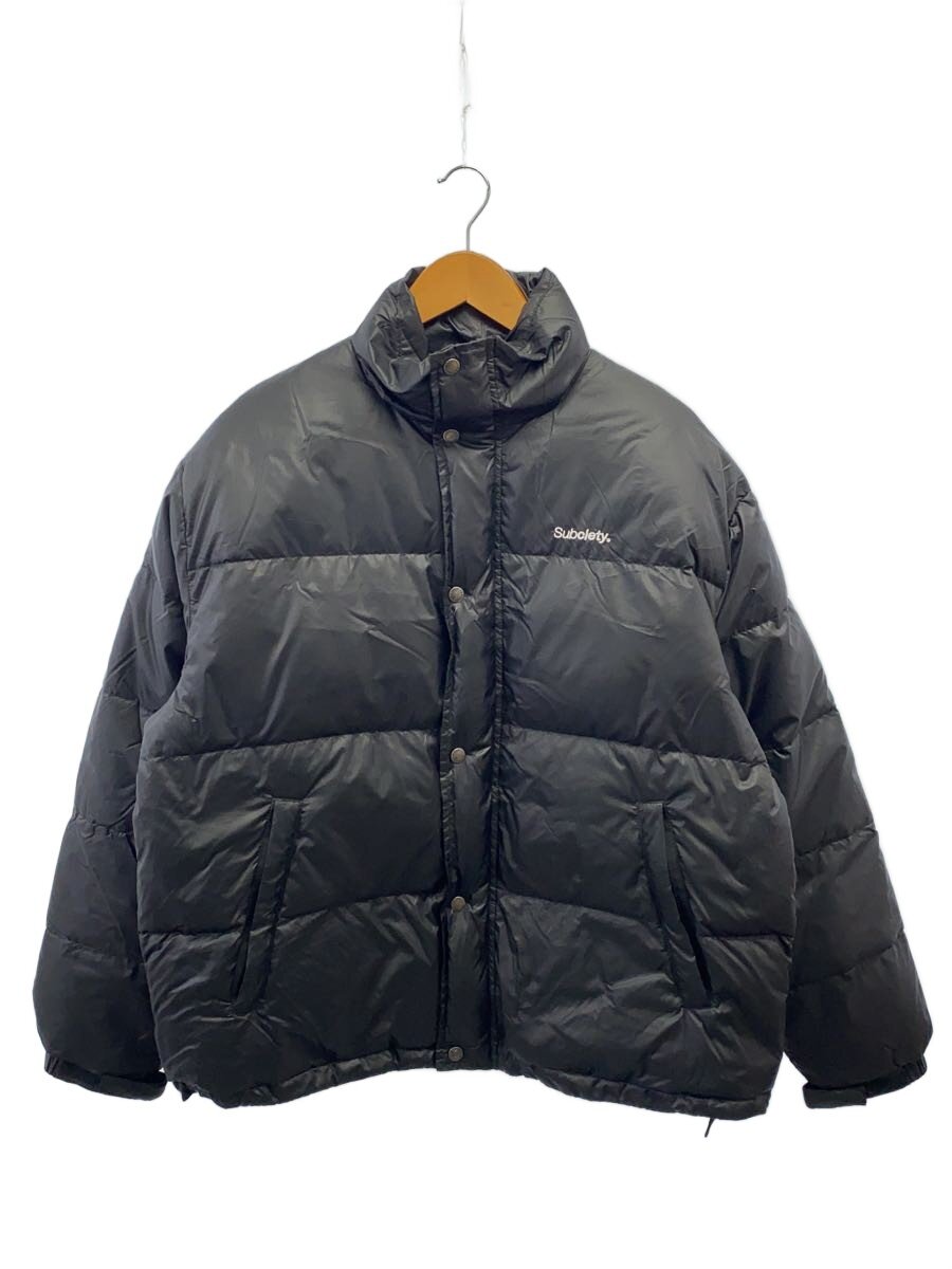 【ブランド】subciety 【ブランドカナ】サブサエティ 【型番】 【程度】B 【サイズ】L 【メインカラー】ブラック 【素材・生地】ナイロン 【キーワード】　　　/ 2026/03/17 セカンドストリート郡山あさか店【1935】【中古】subciety◆ダウンジャケット/L/ナイロン ブランド subciety 型番 カラー ブラック 柄 無地 素材・生地 ナイロン>色・素材について サイズ L>サイズ表示について 実寸（cm） 【ジャケット】 肩幅：56 / 身幅：64 / 着丈：72 / 袖丈：62 / ゆき：/ 【その他】 その他サイズ：/ 商品は　セカンドストリート郡山あさか店の店頭にて販売しております。商品に関するお問合わせは、お電話(TEL:024-937-3415)にて、問合わせ番号：2319353100830をお伝えください。 配送方法やお支払い方法に関するお問い合わせは、サポートセンターまでご連絡をお願いします。 ※お電話の対応は営業時間内のみとなります。お問い合わせフォームでお問い合わせの際はご注文番号をご記入下さい