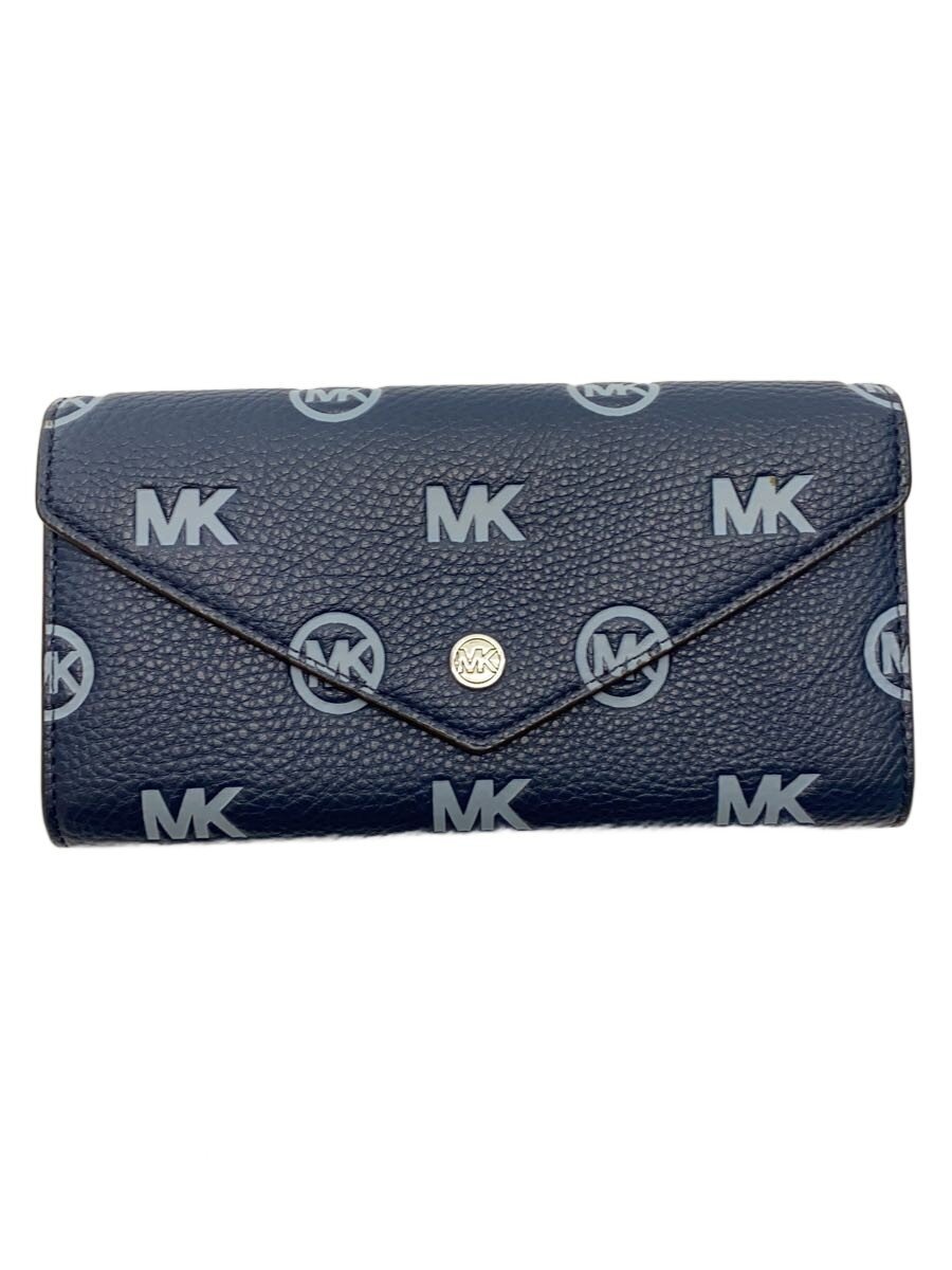 【中古】MICHAEL KORS◆長財布/--/NVY/レディース/AV-2309【服飾雑貨他】