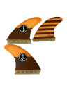【中古】CAPTAIN FIN◆サーフィン/3-FIN/CF-LARGE/4.75/オレンジ【スポーツ】