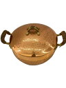 【中古】きたくに/手打ち/純銅製/鍋/20cm/BRW【キッチン用品】