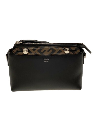 【中古】FENDI◆ショルダーバッグ/--/BLK/無地/8BL145【バッグ】 【中古】FENDI◆ショルダーバッグ/--/BLK/無地/8BL145【バッグ】