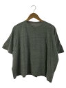 【中古】ENFOLD◆ENFOLD/半袖カットソー/38/コットン/GRY/3009S280-1500//【レディースウェア】