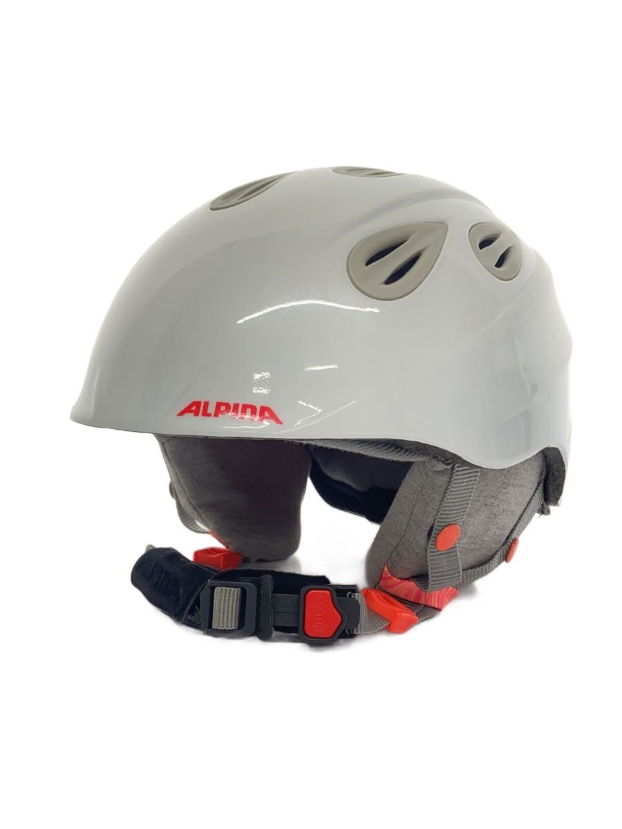 【中古】ALPINA◆ウインタースポーツ/WHT/A9086215/スキースノボー用ヘルメット//【スポーツ】