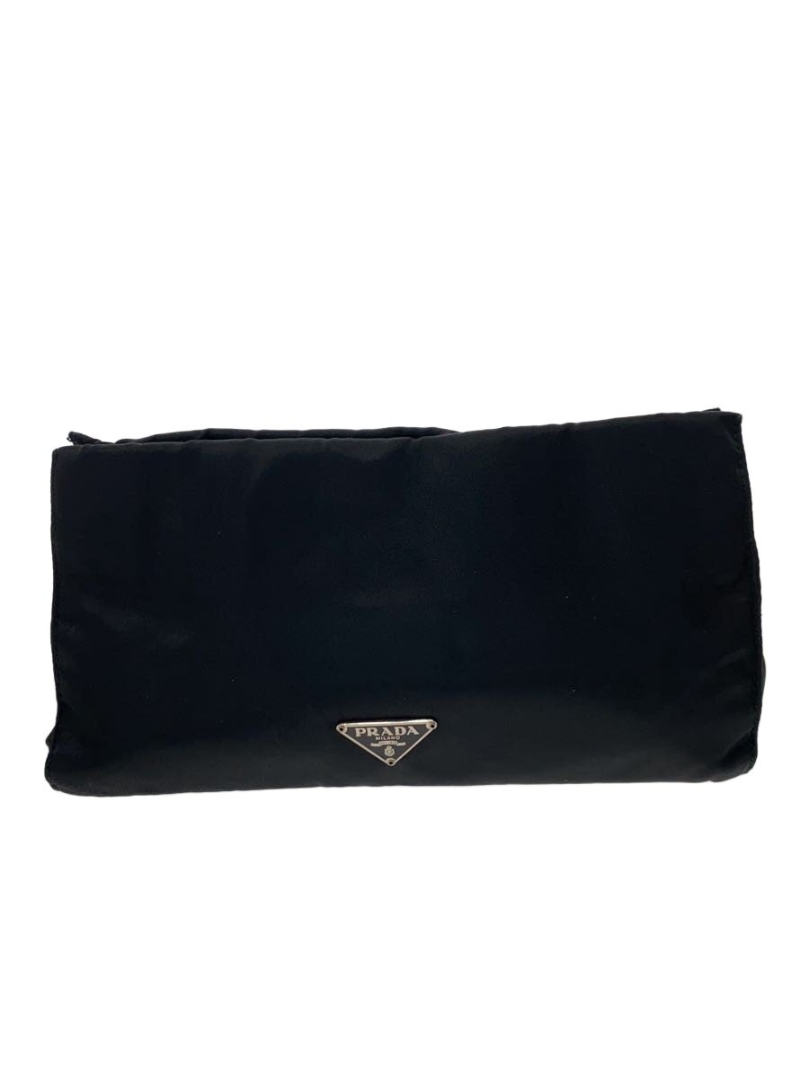 【中古】PRADA◆クラッチバッグ/ナイロン//【バッグ】