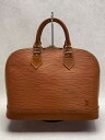 【中古】LOUIS VUITTON◆アルマ_エピ_BRW/レザー/BRW/無地【バッグ】(4)