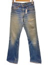 【中古】Levi’s◆ブーツカットパンツ/80s/29/デニム/IDG/無地/517-0217【メンズウェア】(4)