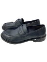 【中古】LES BELLES/ローファー/26cm/BLK【シューズ】
