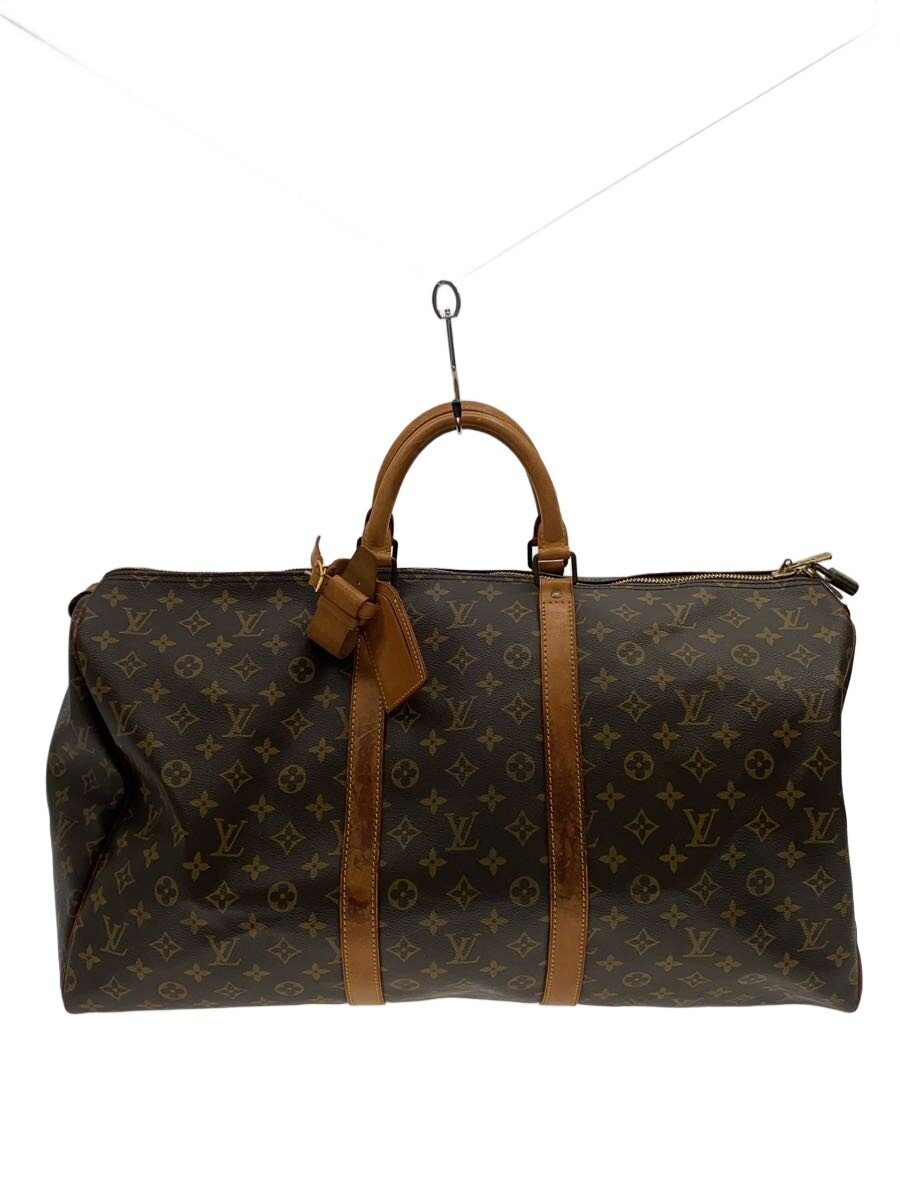 【ブランド】LOUIS VUITTON 【ブランドカナ】ルイヴィトン 【型番】M41424 【程度】C 【サイズ】 【メインカラー】ブラウン 【素材・生地】PVC（ビニール） 【キーワード】　　 2025/09/11 セカンドストリート大泉学園店【3444】【中古】LOUIS VUITTON◆キーポル55_モノグラム・キャンバス/PVC/BRW ブランド LOUIS VUITTON 型番 M41424 カラー ブラウン 柄 モノグラム 素材・生地 PVC（ビニール）>色・素材について サイズ >サイズ表示について 実寸（cm） 【バッグ】 マチ：25 / 高さ：28 / 幅：56 / 持ち手：34 【その他】 その他サイズ：/ 商品は　セカンドストリート大泉学園店の店頭にて販売しております。商品に関するお問合わせは、お電話(TEL:03-5947-5207)にて、問合わせ番号：2334442700890をお伝えください。 配送方法やお支払い方法に関するお問い合わせは、サポートセンターまでご連絡をお願いします。 ※お電話の対応は営業時間内のみとなります。お問い合わせフォームでお問い合わせの際はご注文番号をご記入下さい この商品に関する出品店舗からのコメント 鍵欠品/変色有/内側リベットサビ有り