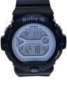 【中古】CASIO◆クォーツ腕時計・Baby-G/デジタル/BLK/BLK【服飾雑貨他】