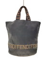 【中古】FENDI◆トートバッグ/--/BLK【バッグ】