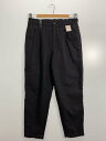 【中古】and wander◆ボトム/--/ウール/BLK/無地/574-3282086【レディースウェア】