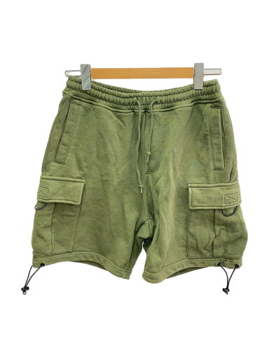 【中古】X-LARGE◆ボトム/M/コットン/GRN/無地/ショートパンツ【メンズウェア】 【中古】X-LARGE◆ボトム/M/コットン/GRN/無地/ショートパンツ【メンズウェア】