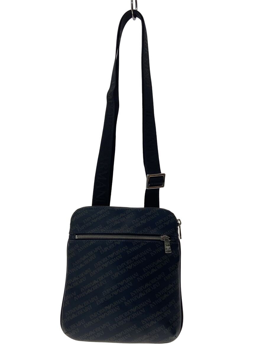 Men'S Bag - 【中古】EMPORIO ARMANI◆ショルダーバッグ/PVC/NVY/総柄【バッグ】