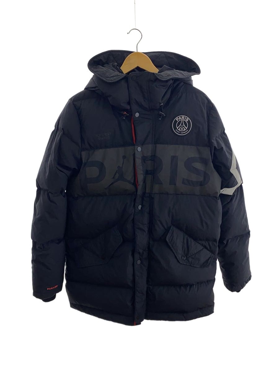 【中古】NIKE◆ダウンジャケット/L/ナイロン/BLK/無地【メンズウェア】の商品画像