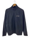 【中古】COMME des GARCONS HOMME DEUX◆ジャージ/L/ポリエステル/BLK/DN-T101【メンズウェア】