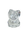 【中古】Baccarat◆ミニマルズ/キャット/猫/インテリア雑貨/CLR【インテリア小物・日用雑貨】