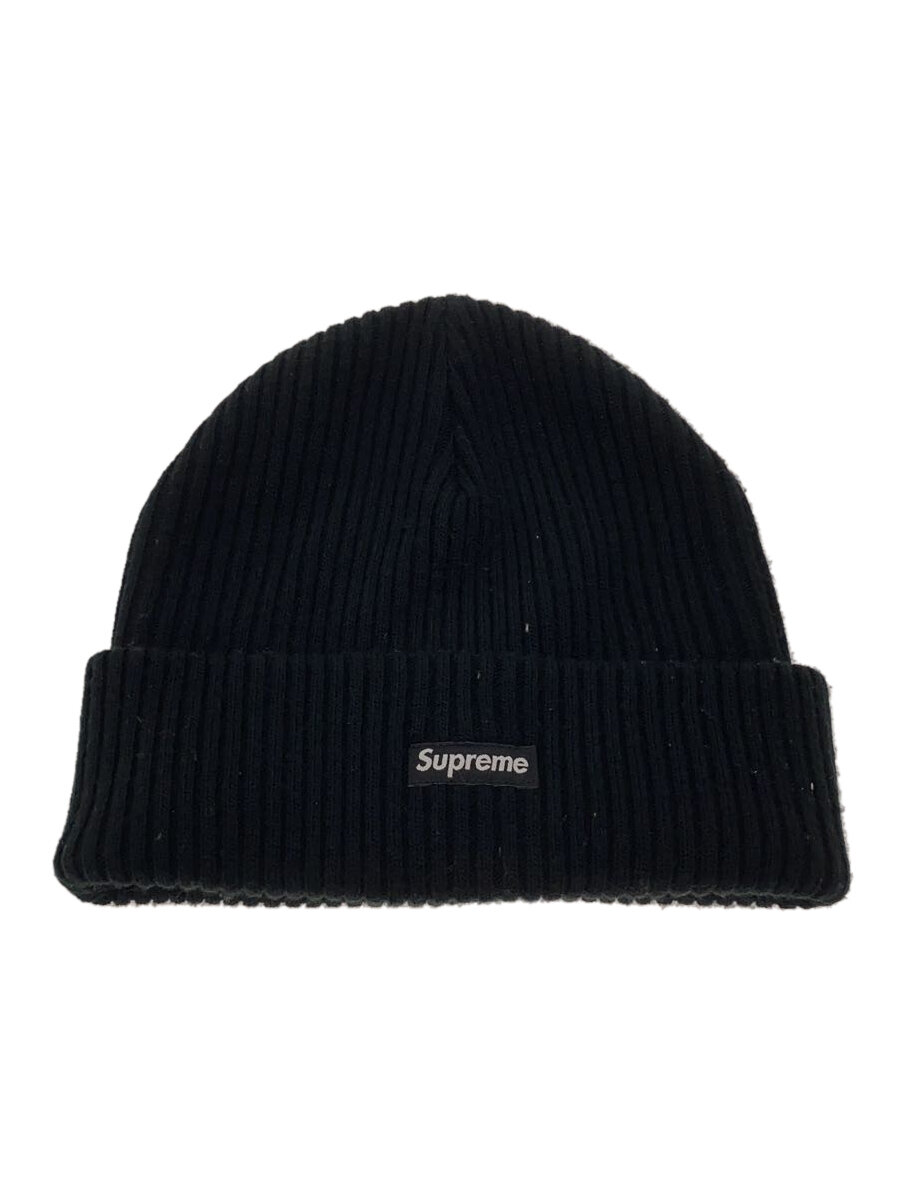 【中古】Supreme◆ニットキャップ/--/アクリル/BLK/メンズ//【服飾雑貨他】