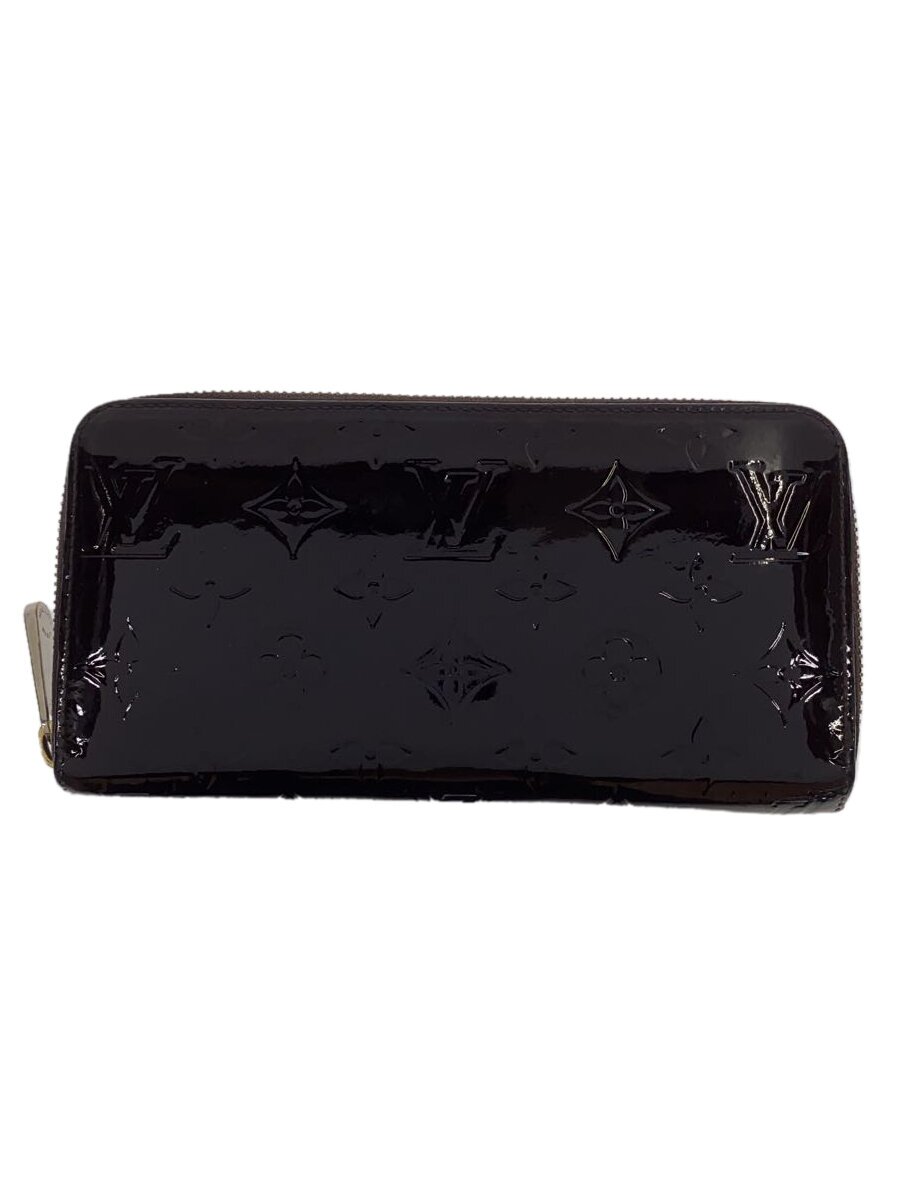 【中古】LOUIS VUITTON◆ジッピー・ウォレット_モノグラム・ヴェルニ_BRD/牛革/BRD/レディース【服飾雑貨他】