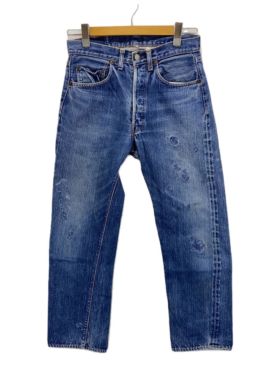 【中古】Levi’s◆タタキリペア有/ボトム/31/デニム/IDG【メンズウェア】