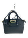【中古】JILLSTUART◆トートバッグ/レザー/BLK/無地//【バッグ】