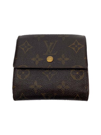 【中古】LOUIS VUITTON◆ポルト・モネ・ビエ・カルト・クレディ_モノグラム・キャンバス_BRW/PVC/BRW/総柄/レディース【服飾雑貨他】 【中古】LOUIS VUITTON◆ポルト・モネ・ビエ・カルト・クレディ_モノグラム・キャンバス_BRW/PVC/BRW/総柄/レディース【服飾雑貨他】