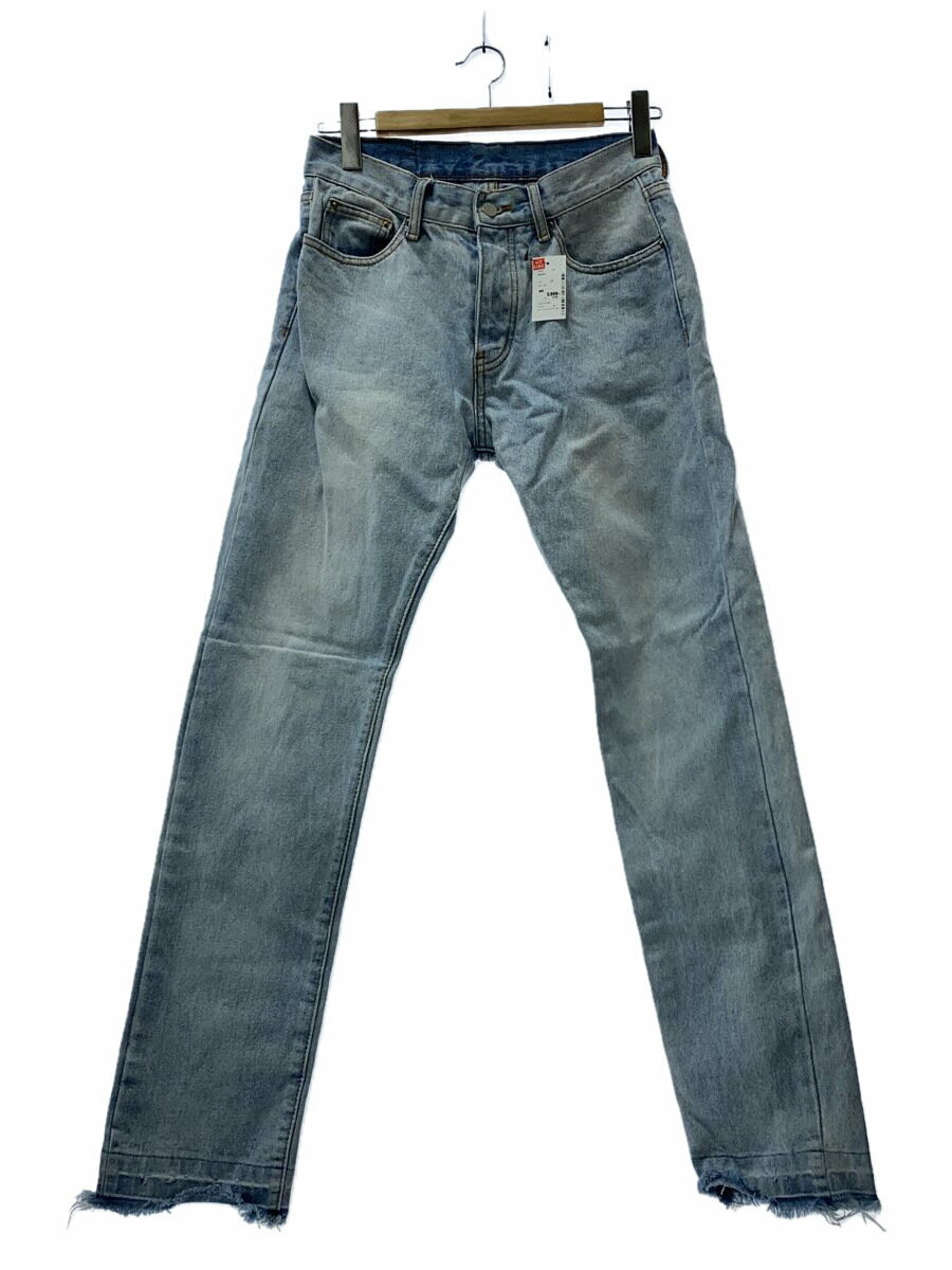 【中古】mnml◆スキニーパンツ/30/コットン/BLU【メンズウェア】