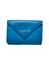 【中古】BALENCIAGA◆3つ折り財布/--/BLU/レディース/391446//【服飾雑貨他】(4)