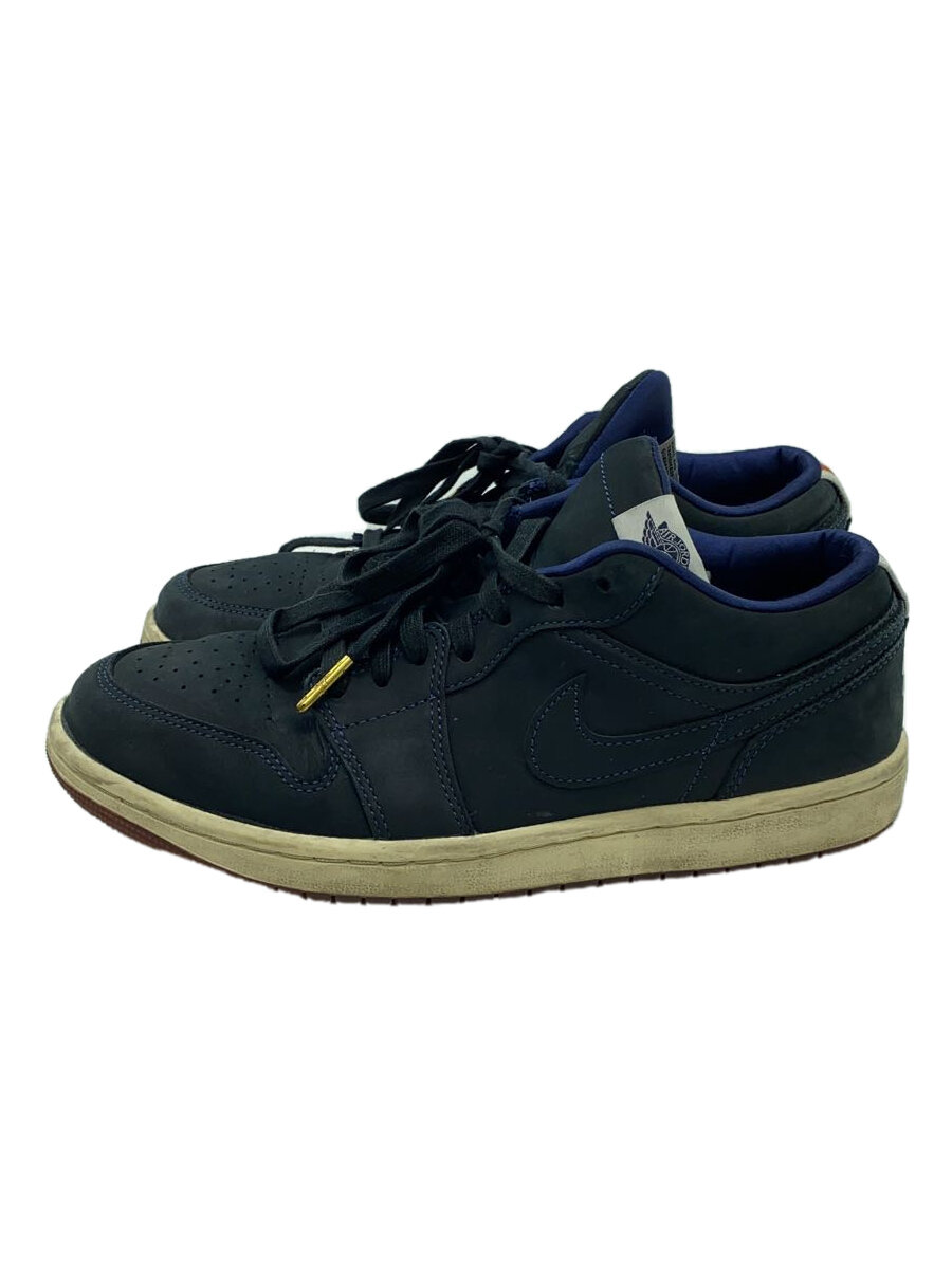 【中古】NIKE◆AIR JORDAN 1 LOW SP_エア ジョーダン 1 ロー スペシャル/25.5cm/NVY【シューズ】