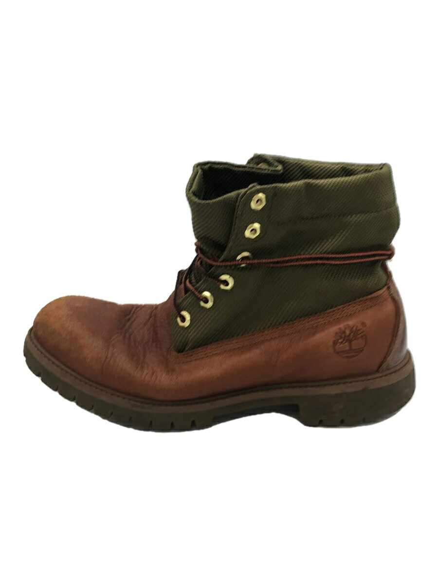 【中古】Timberland◆ブーツ/--/BRW【シ